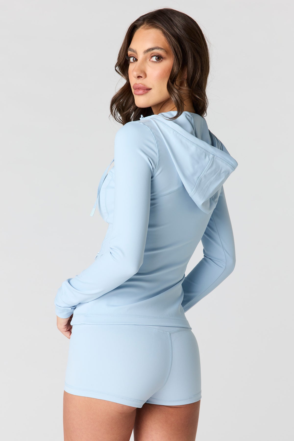 Vue alternative 2. Haut à capuchon Sommer Ray Active avec fermeture à glissière double