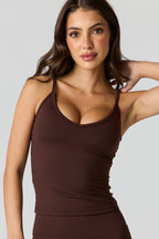 Active High Density Scoop Neck Tank