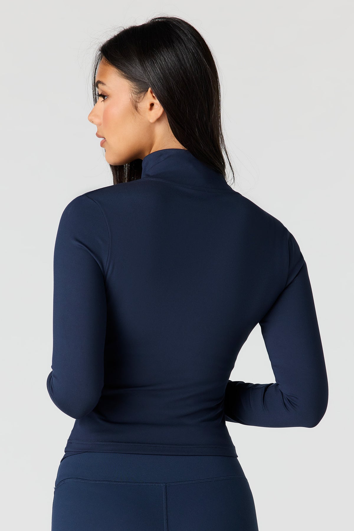 Alt View 2. U/A 2 Way Zip-Up Jacket - Navy