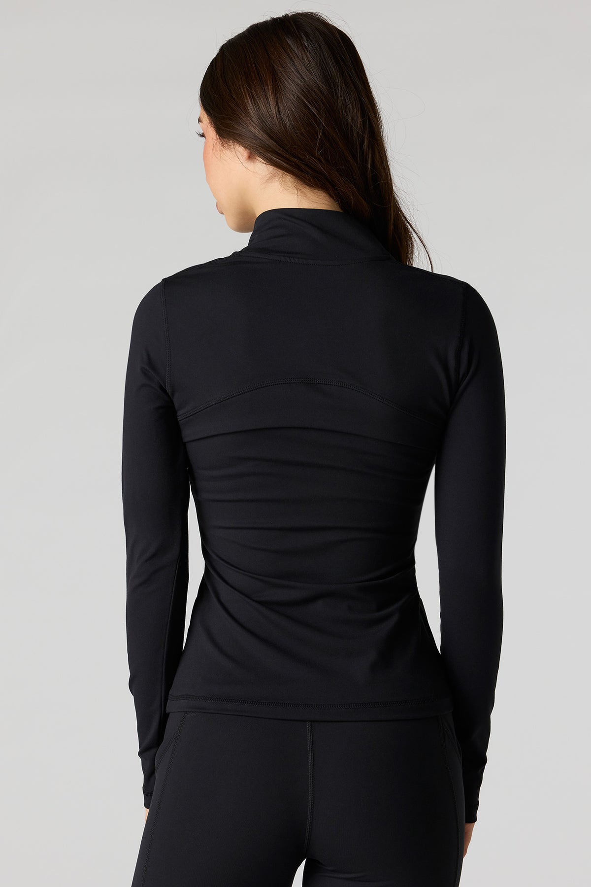 Alt View 2. U/A Zip Jacket - Black