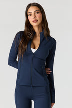 Blouson U/A avec fermeture à glissière double