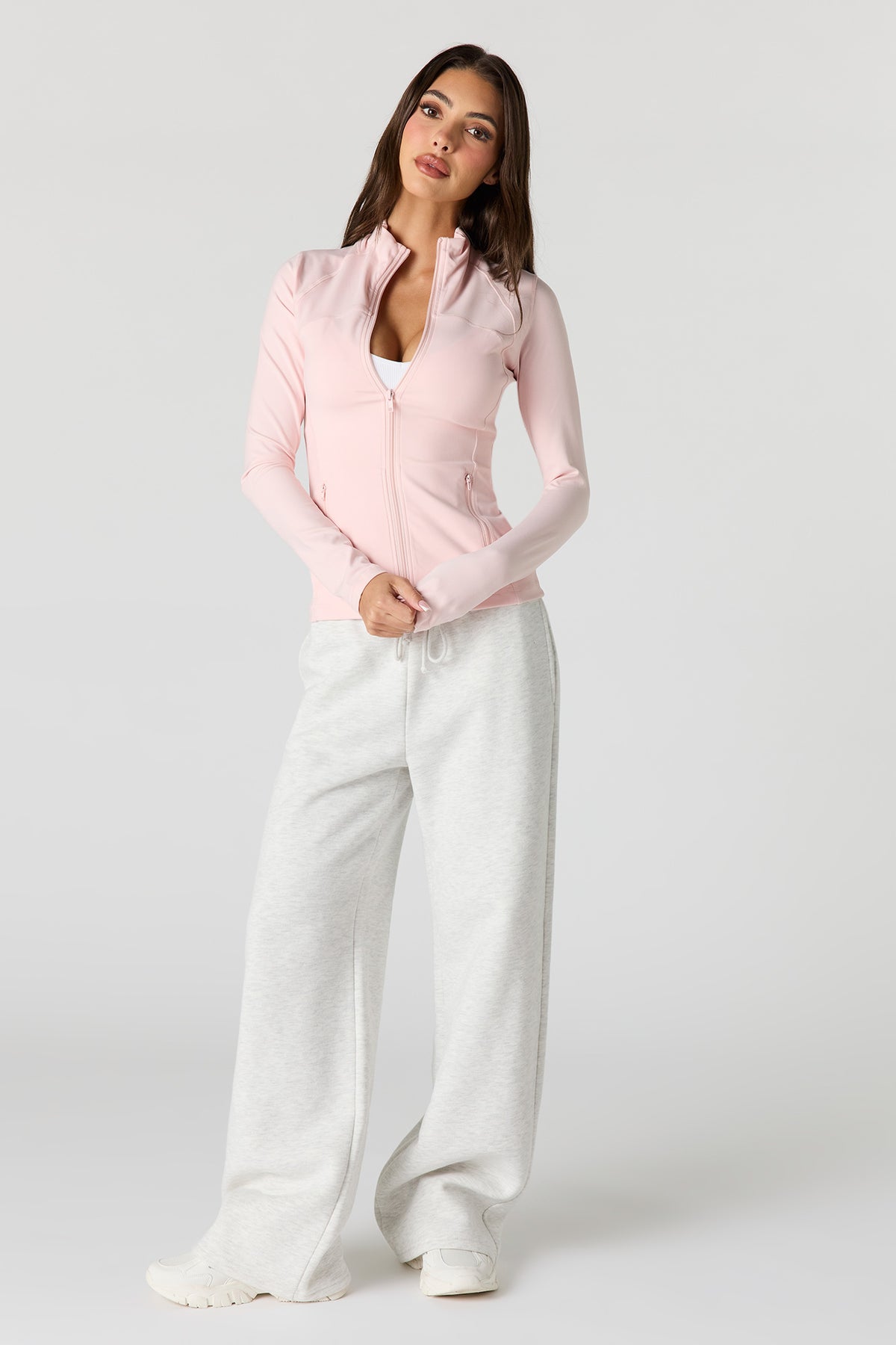 Vue alternative 3. Blouson U/A avec fermeture à glissière double