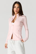 Blouson U/A avec fermeture à glissière double