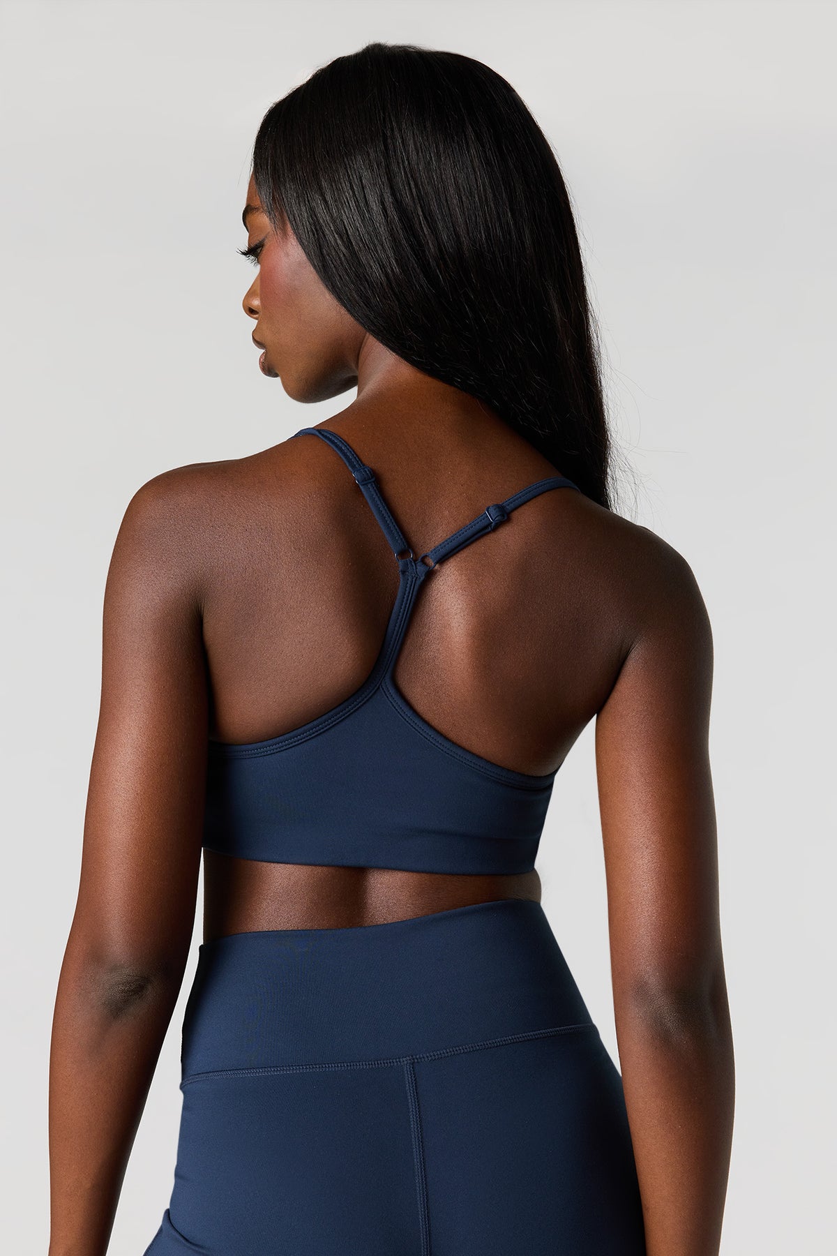 Alt View 2. U/A Sports Bra - Navy