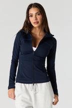 Sommer Ray Ultra Sculpt Hooded Zip Jacket
