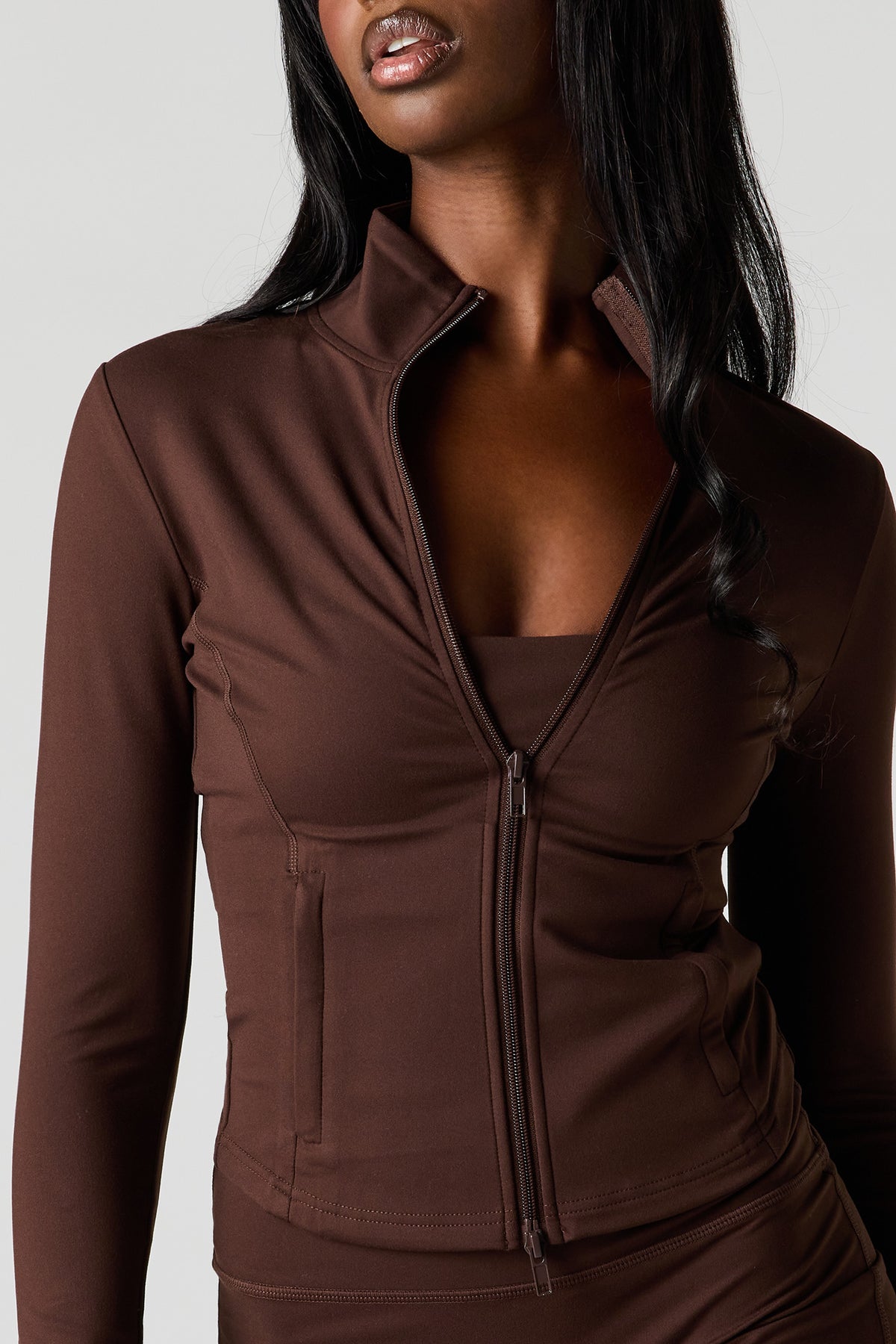 Vue alternative 4. Blouson U/A avec fermeture à glissière double