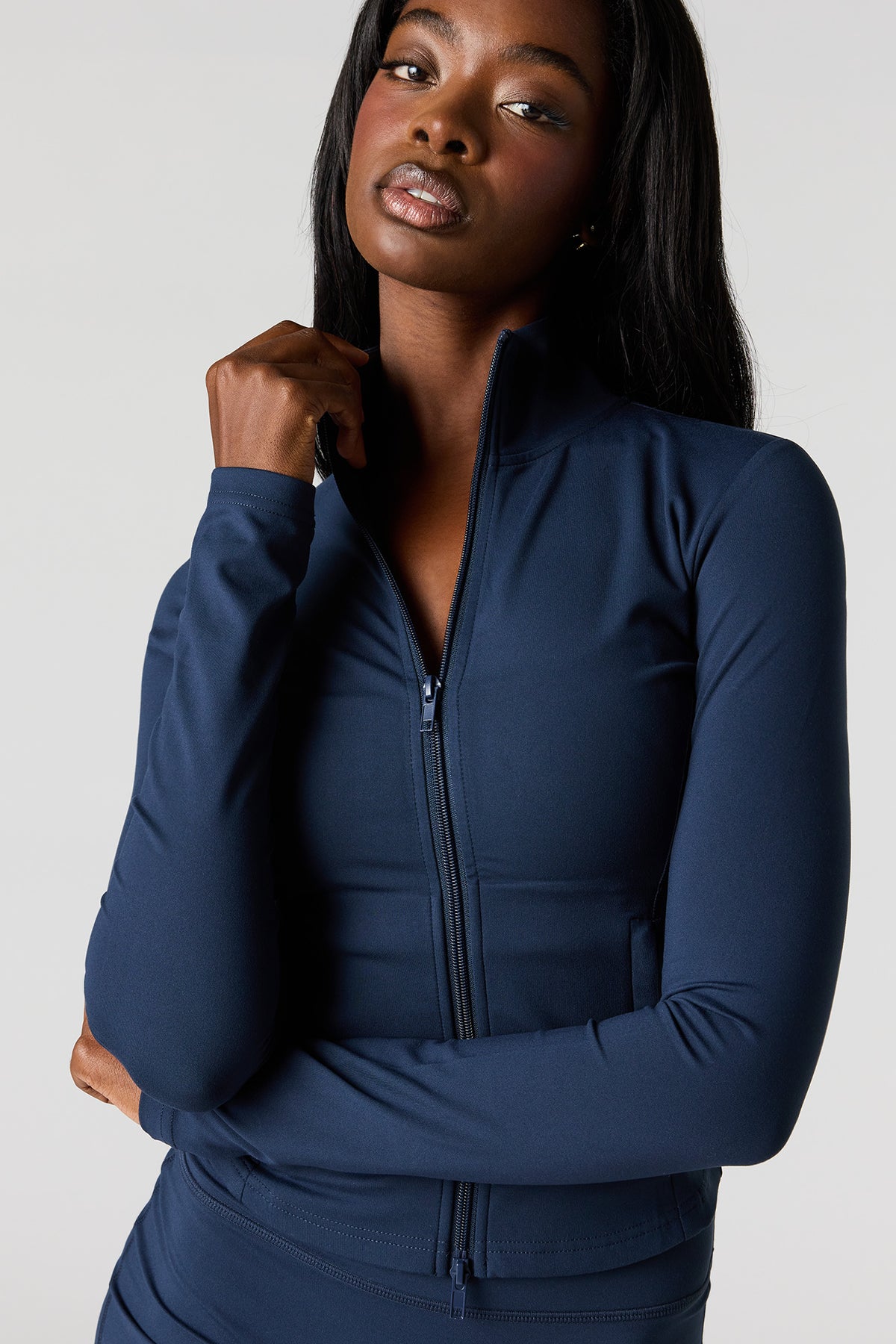 Vue alternative 4. Blouson U/A avec fermeture à glissière double