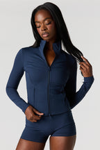 Blouson U/A avec fermeture à glissière double