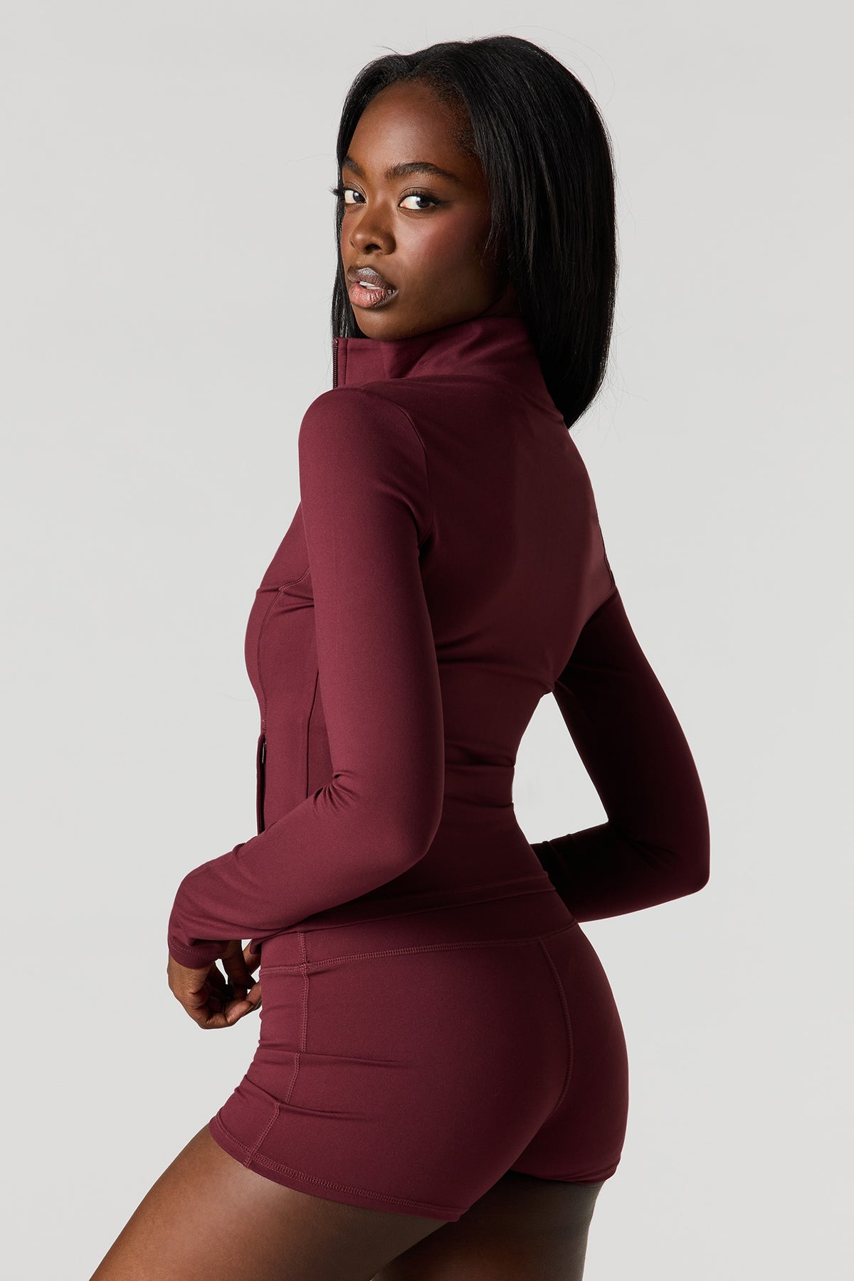 Vue alternative 2. Blouson U/A avec fermeture à glissière double