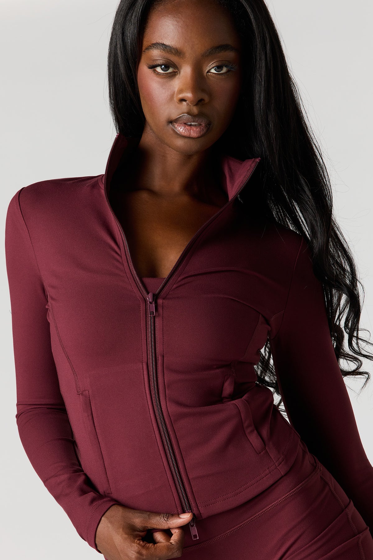 Vue alternative 4. Blouson U/A avec fermeture à glissière double