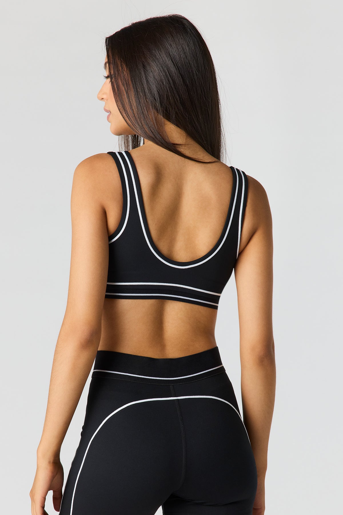 Alt View 2. Sommer Ray UltraSculpt Sports Bra - Black