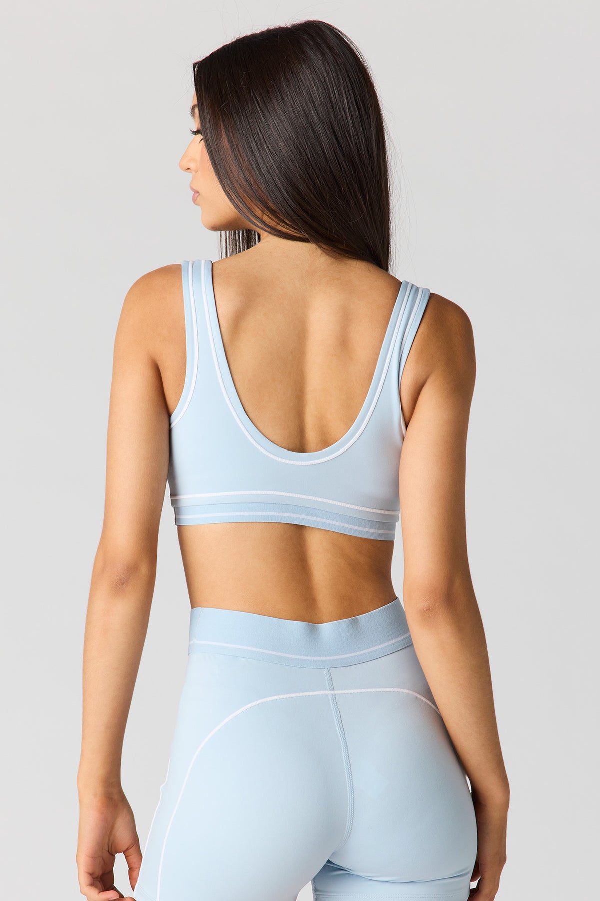 Alt View 2. Sommer Ray UltraSculpt Sports Bra - Blue
