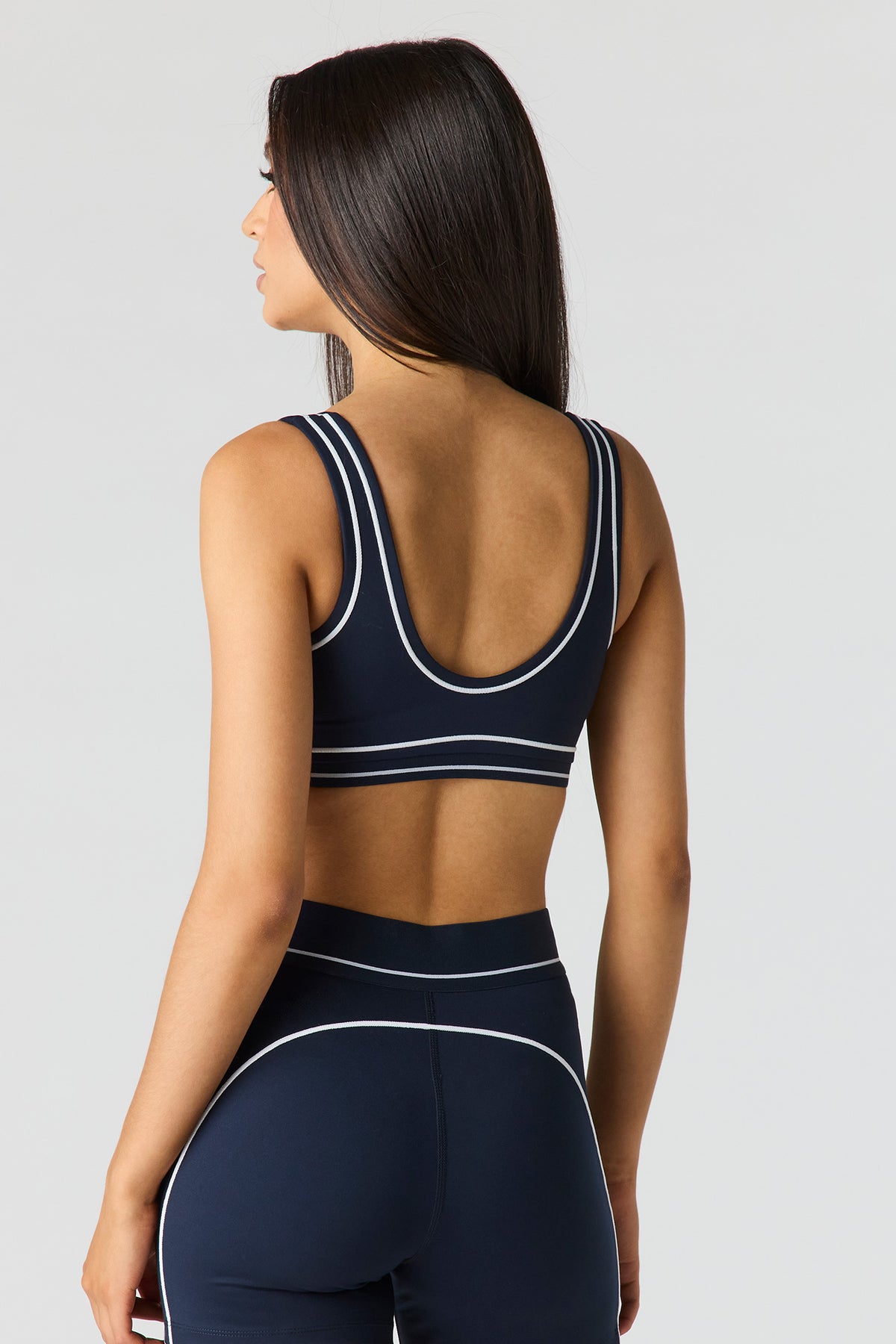 Alt View 2. Sommer Ray UltraSculpt Sports Bra - Navy