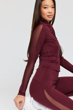 Blouson Sommer Ray UltraSculpt avec fermeture à glissière