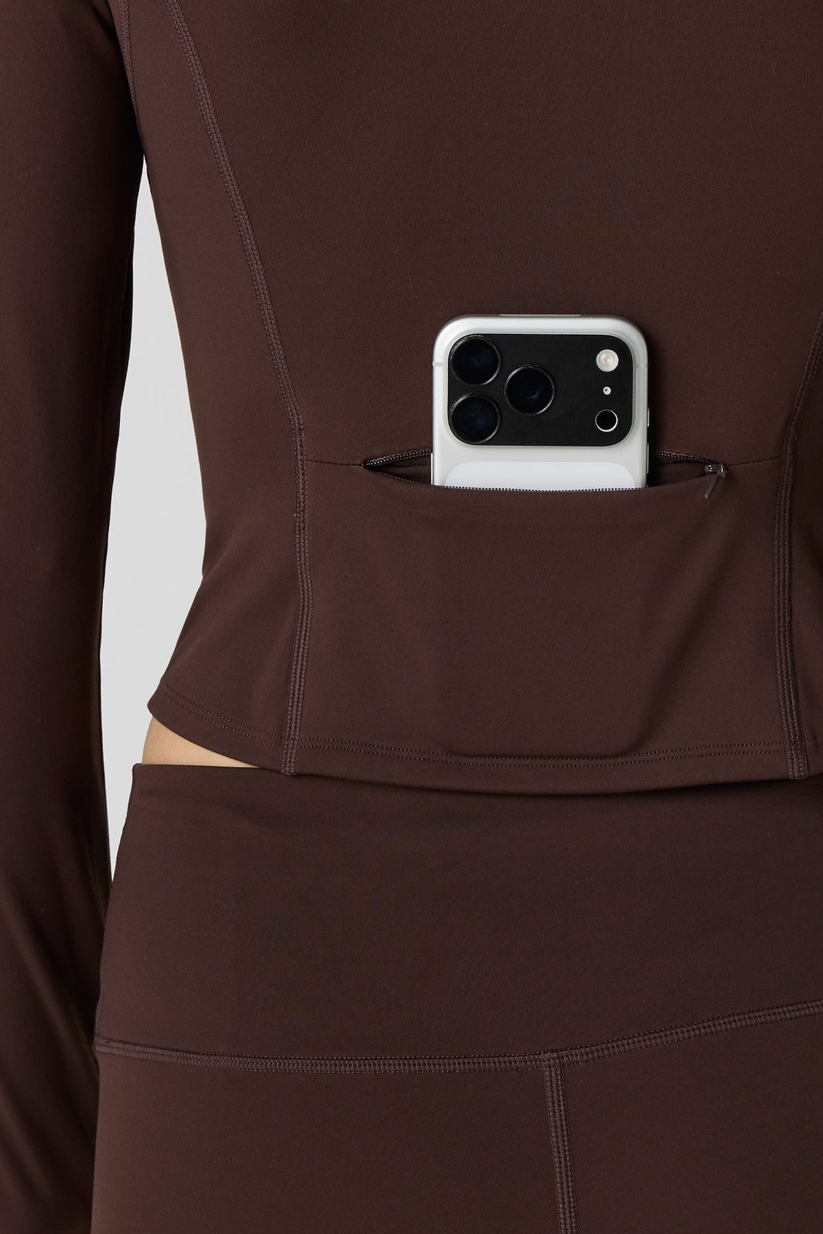 Vue alternative 4. Blouson U/A avec fermeture à glissière