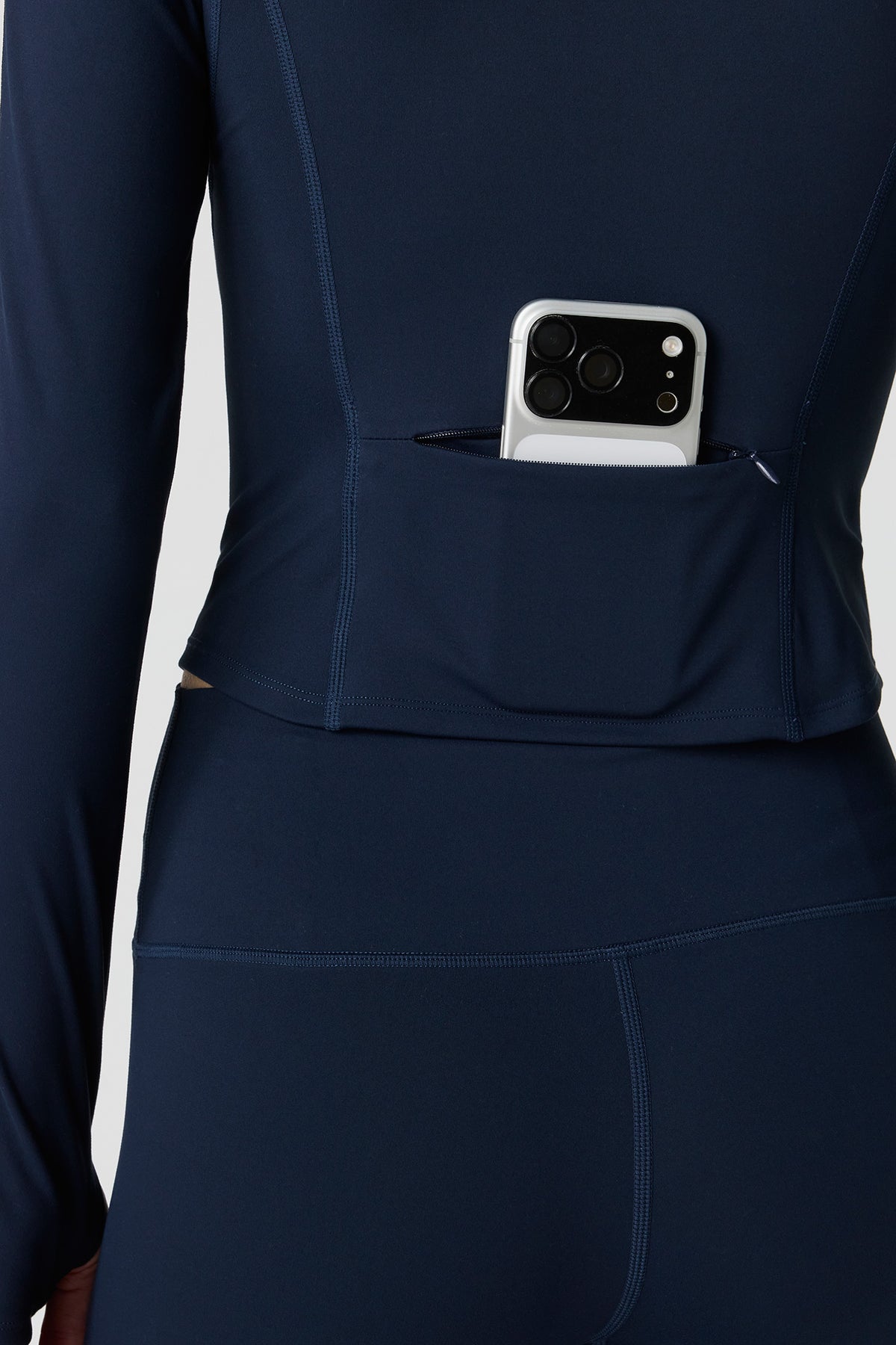 Vue alternative 4. Blouson U/A avec fermeture à glissière