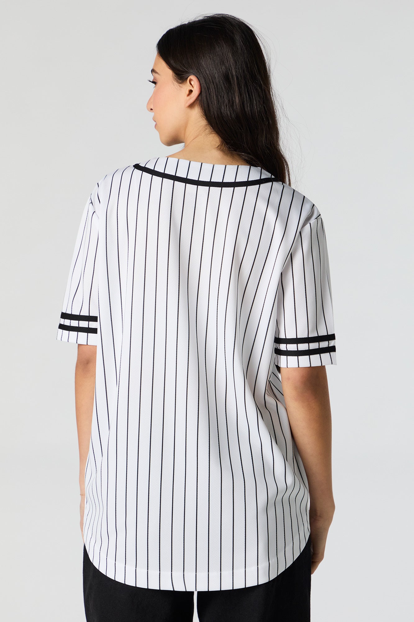 Jersey de baseball en filet imprimé