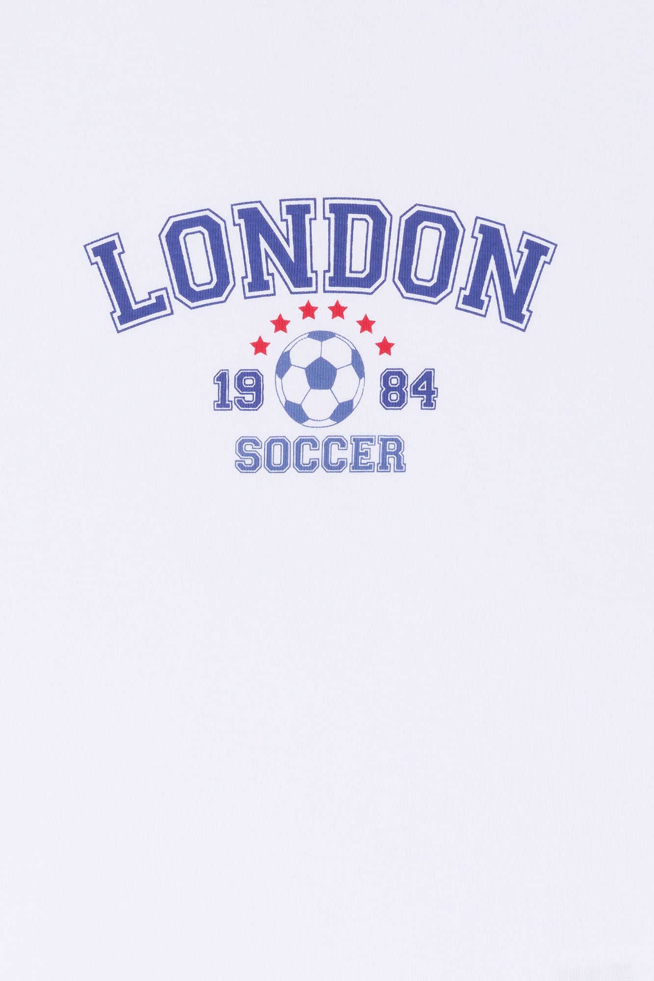 London Soccer Graphic Ringer T-Shirt