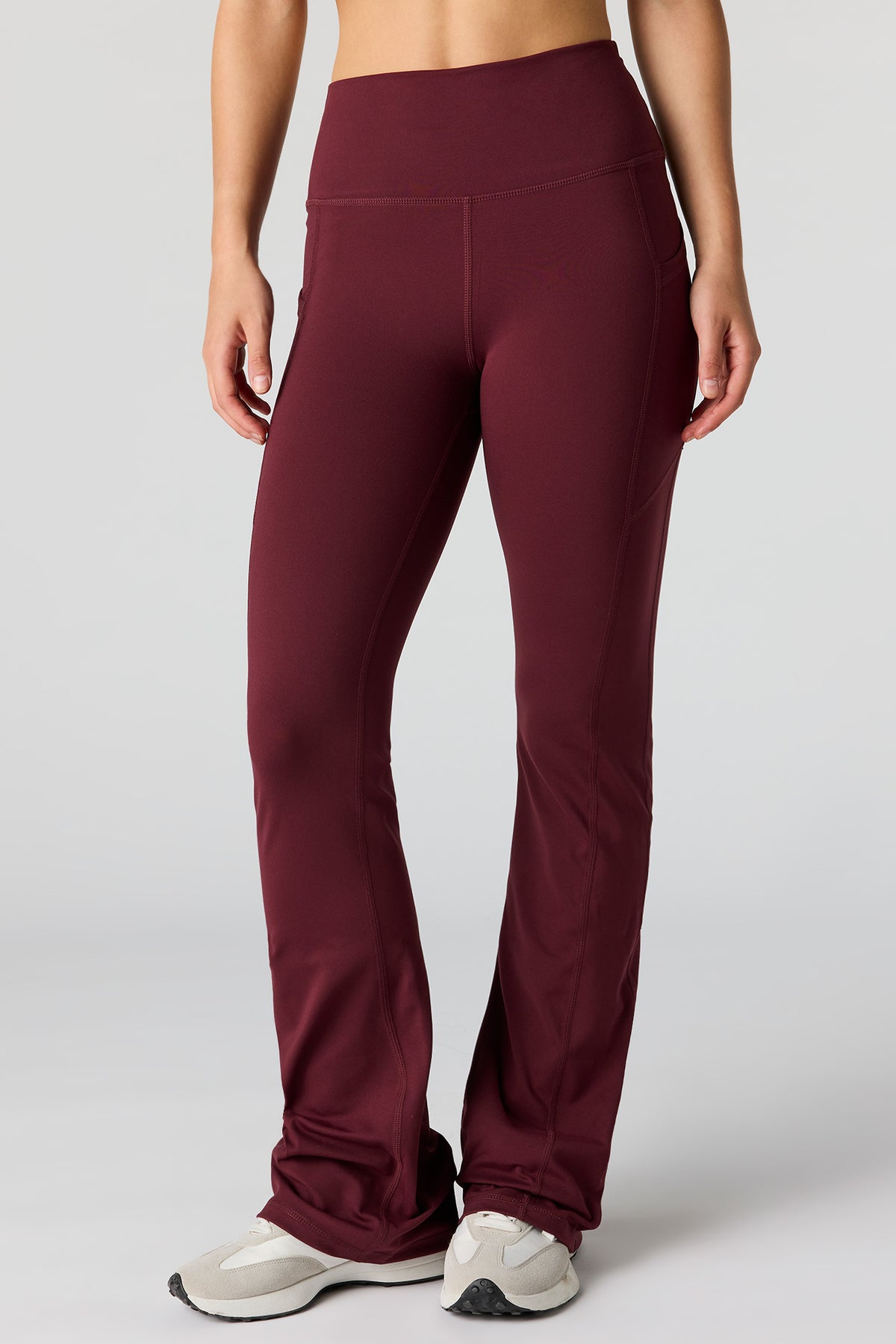 Alt View 2. U/A Flare Pant - Burgundy