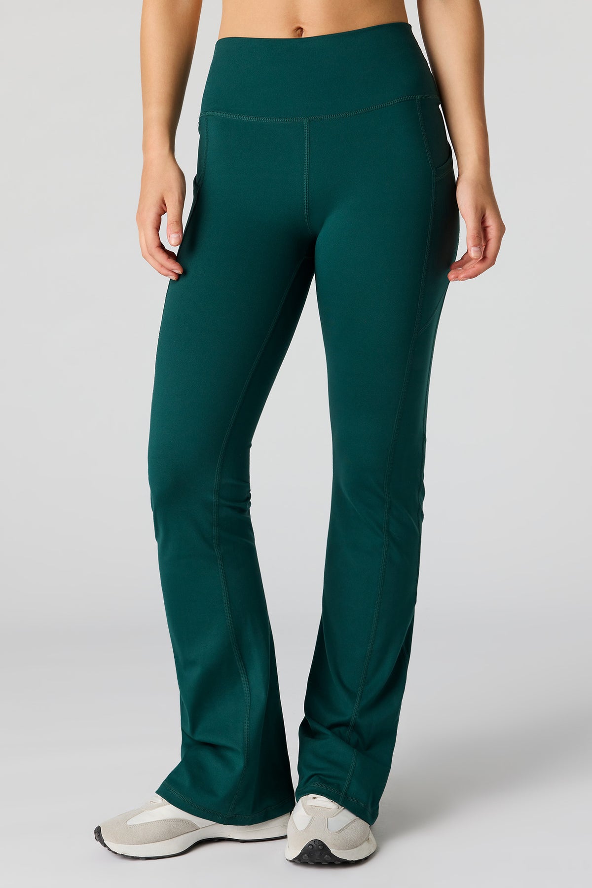 Alt View 2. U/A Flare Pant - Teal