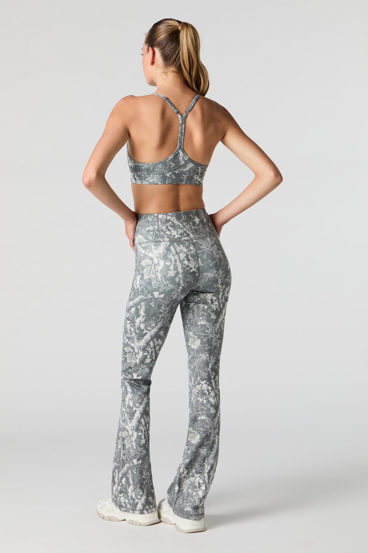 Alt View 3. Active Flare Pant - Camouflage