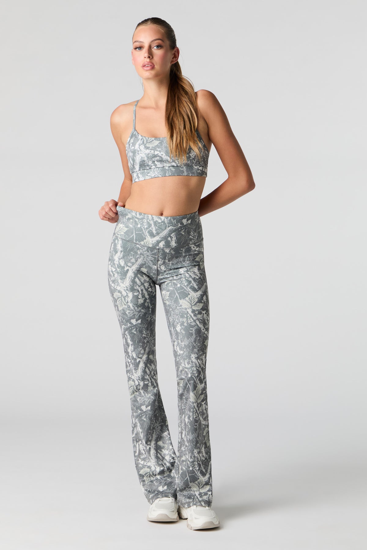 Alt View 5. Active Flare Pant - Camouflage