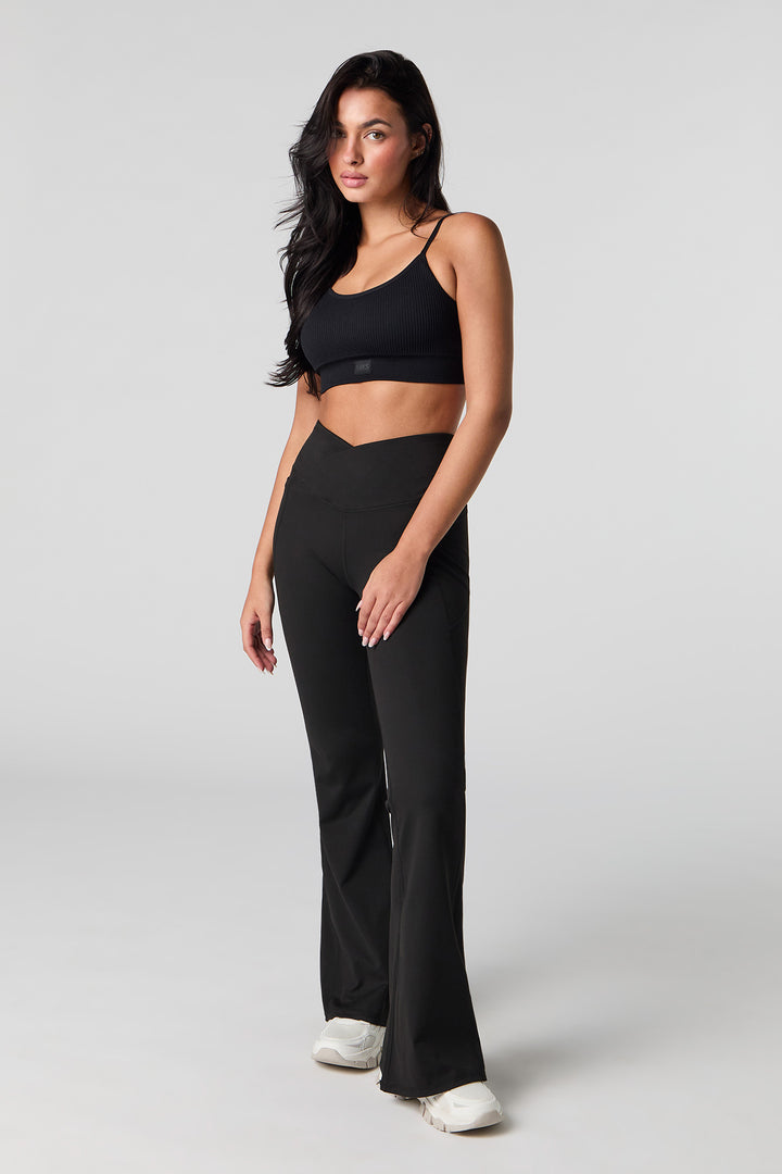 Pantalon Tailleur Femme Theory En Laine Noire - Taille 8, Jambes évasées - Occasion Bon état