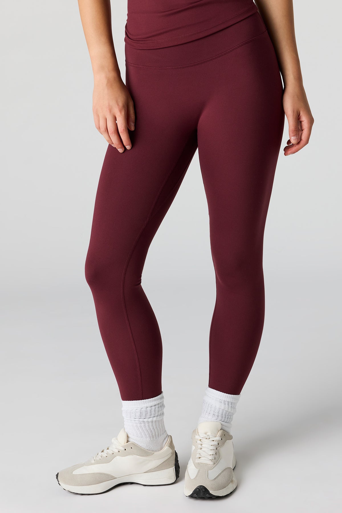 Alt View 2. U/A Legging - Burgundy