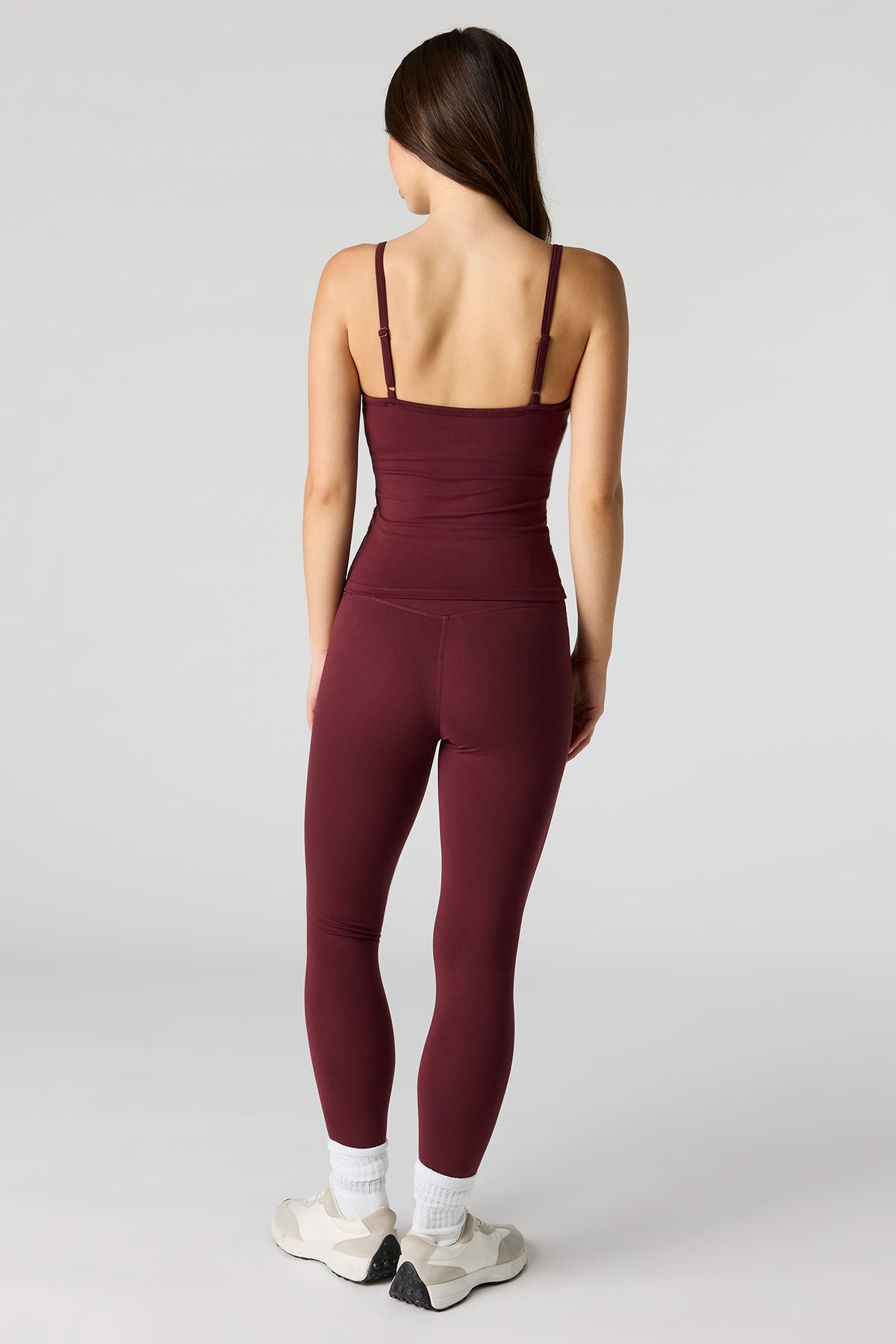 Alt View 3. U/A Legging - Burgundy
