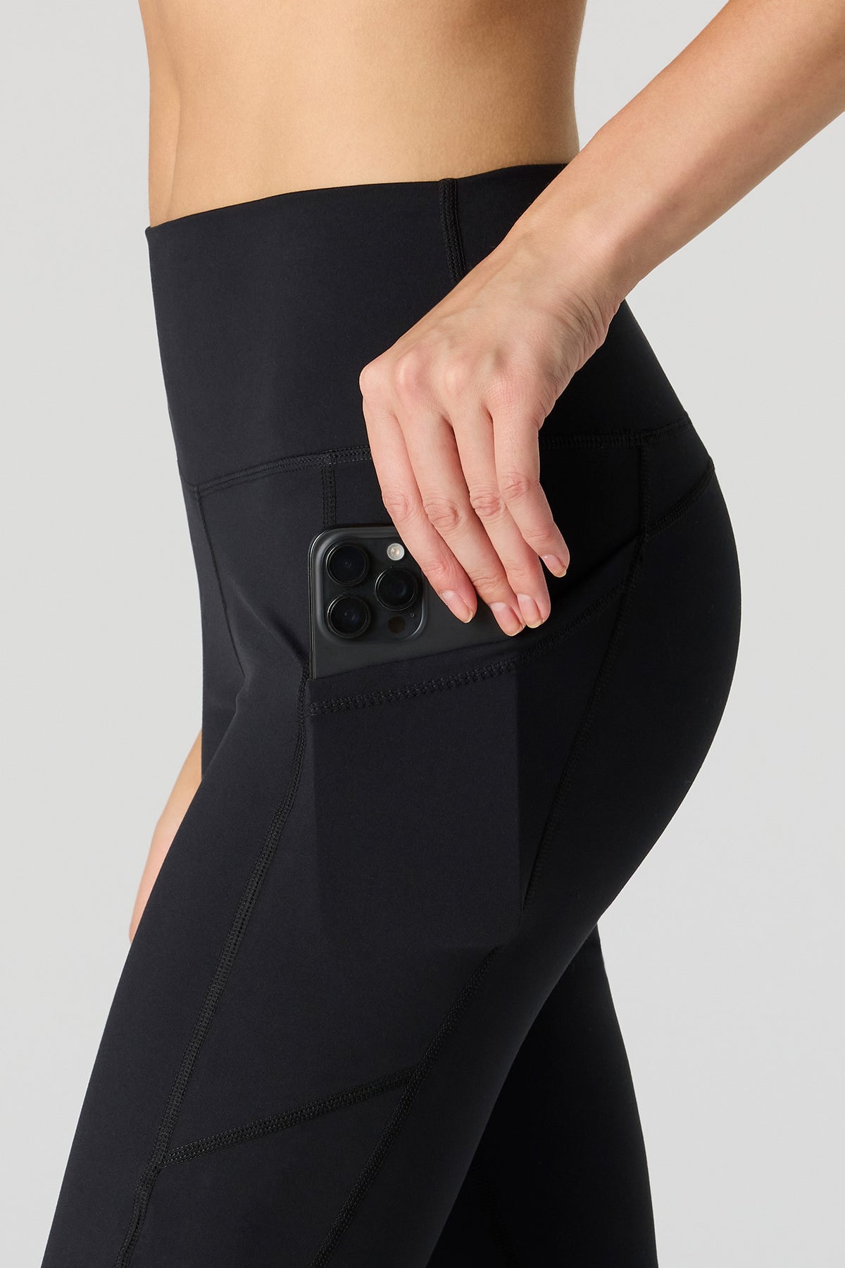 Alt View 4. U/A Flare Pant - Black