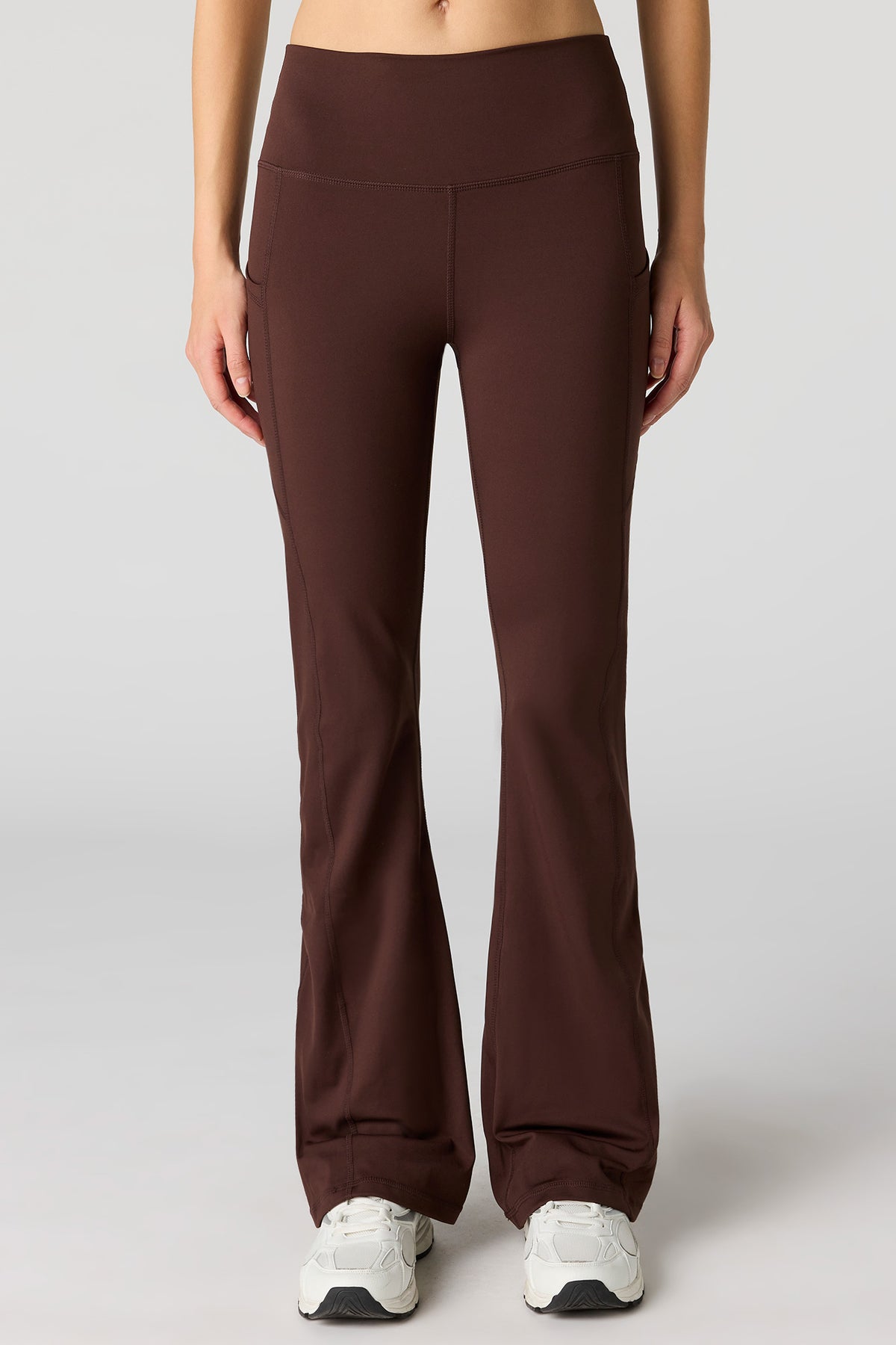 Alt View 2. U/A Flare Pant - Brown