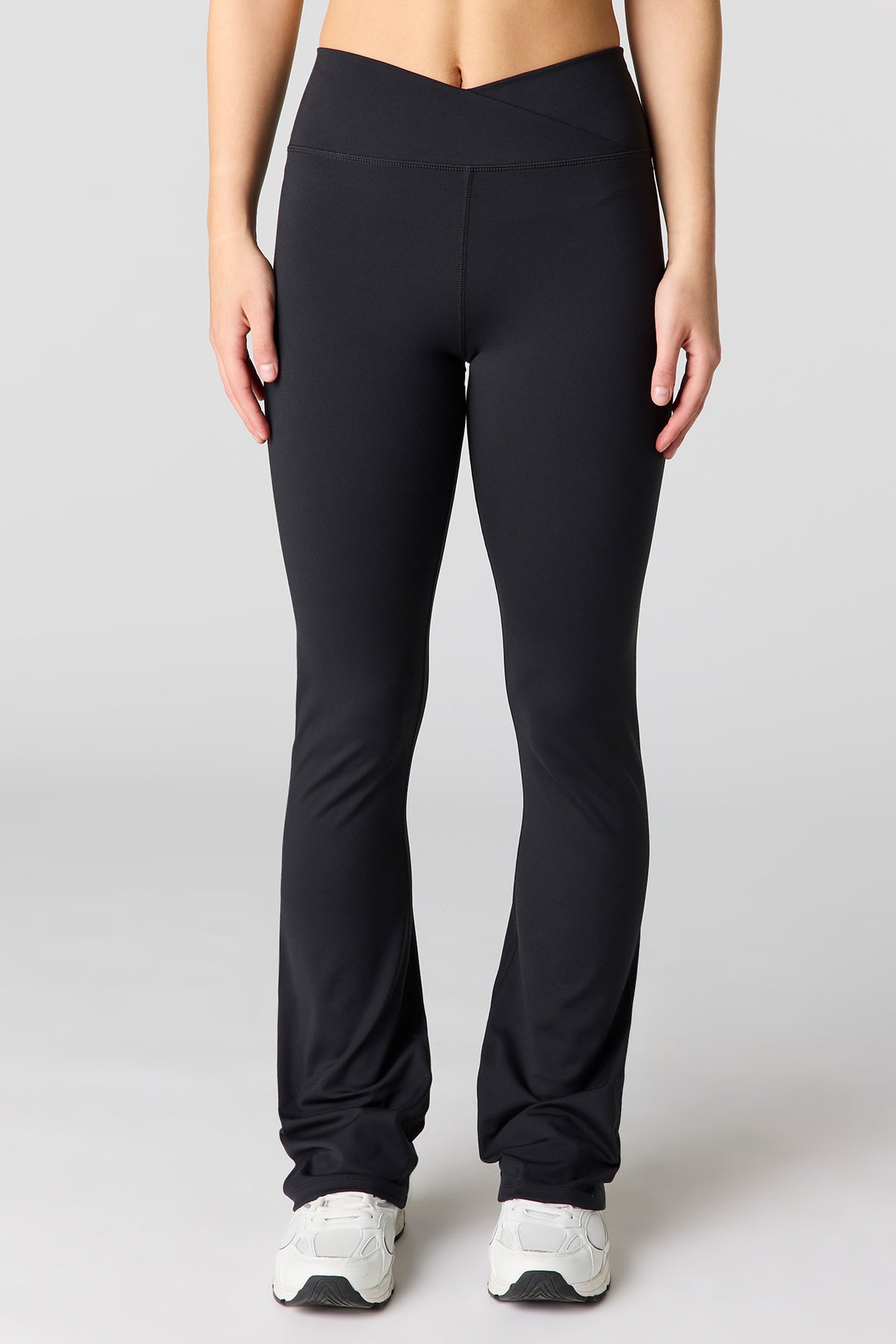 Alt View 2. U/A Flare Pant with Pocket - Black