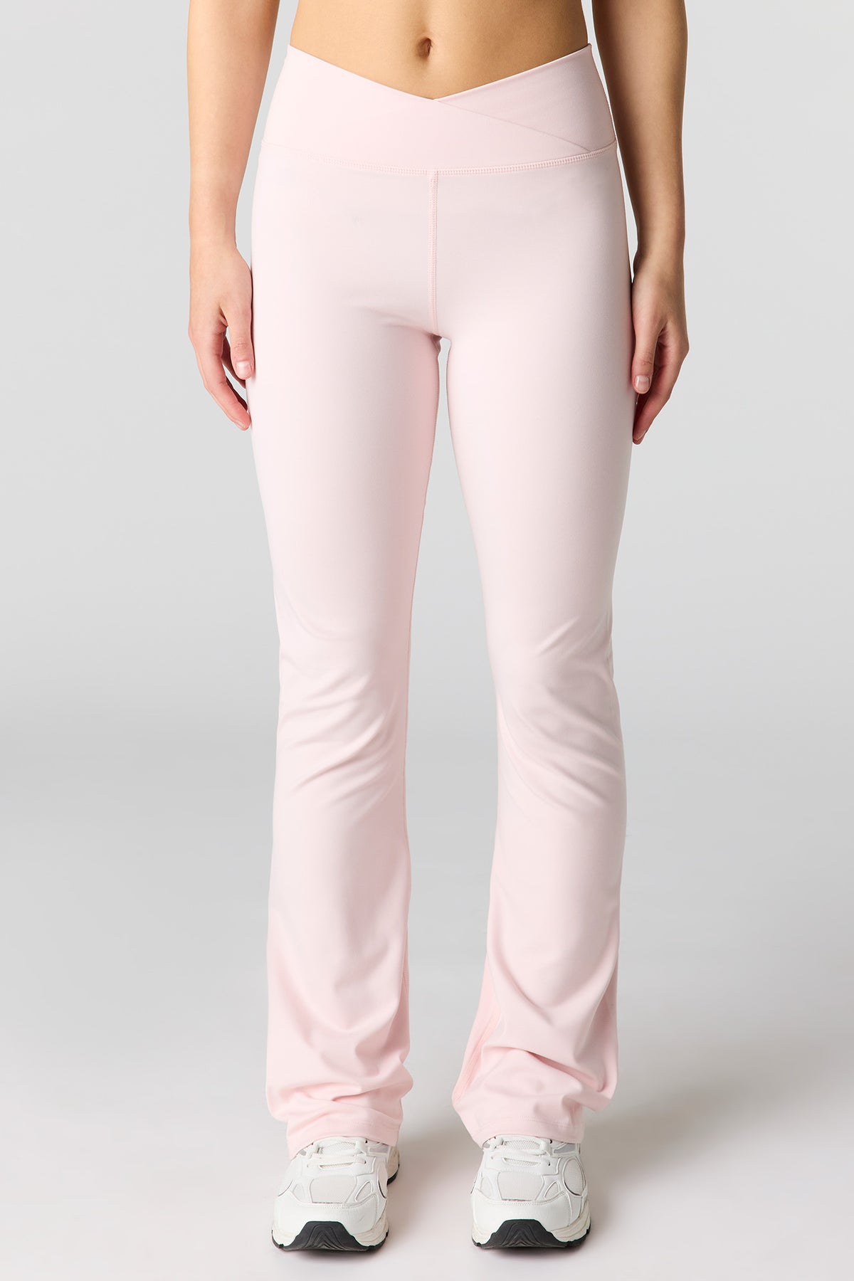 Alt View 2. U/A Flare Pant with Pocket - Pink