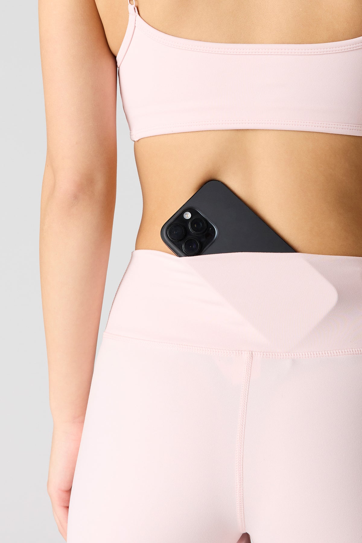 Alt View 4. U/A Flare Pant with Pocket - Pink