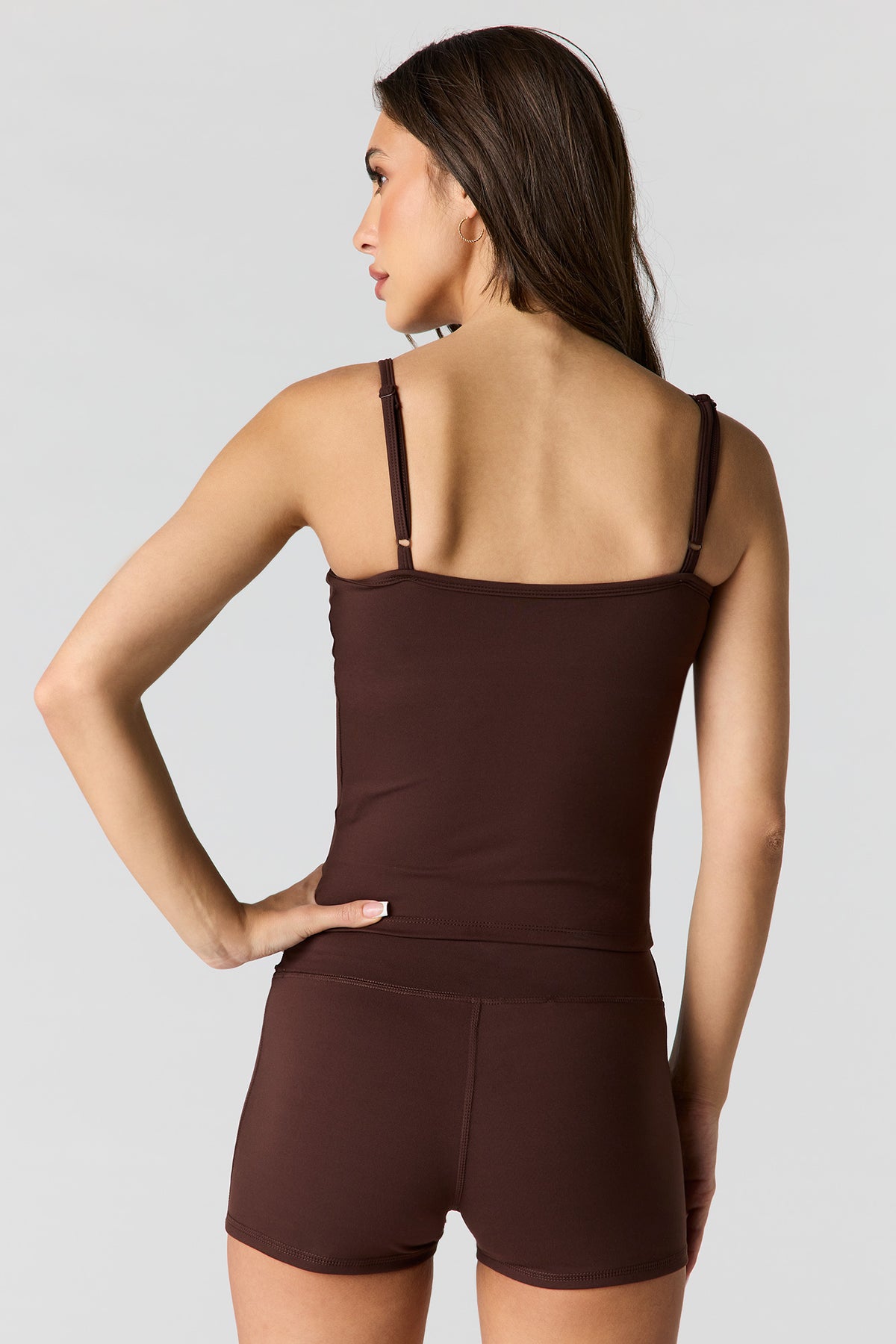 Alt View 2. Active High Density Short 2.75" - Brown