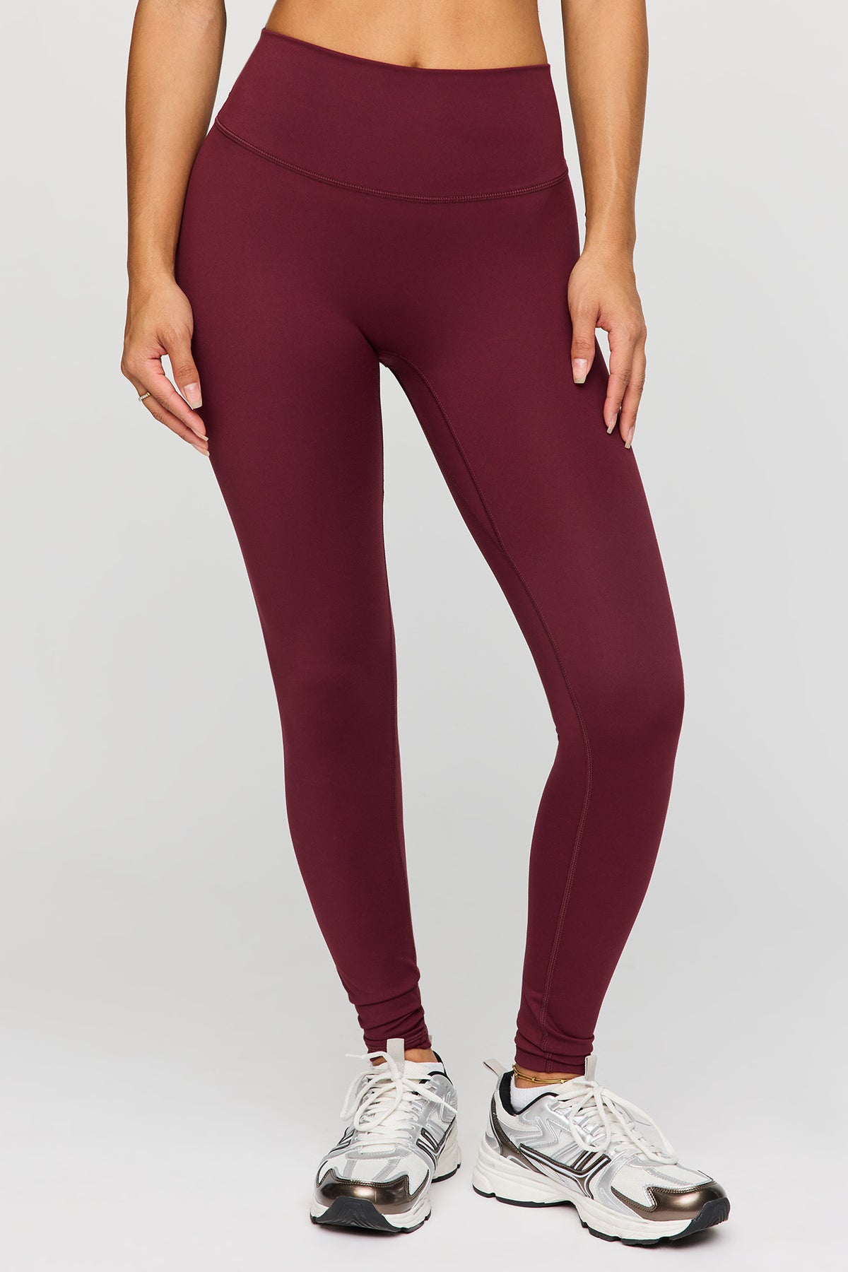 Alt View 2. Sommer Ray UltraSculpt Legging - Burgundy