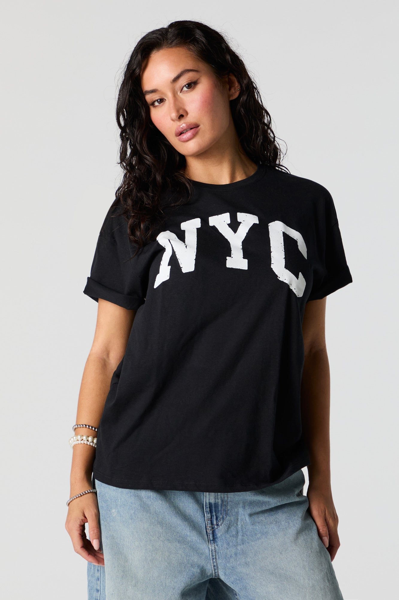 NYC Graphic Boyfriend T-Shirt