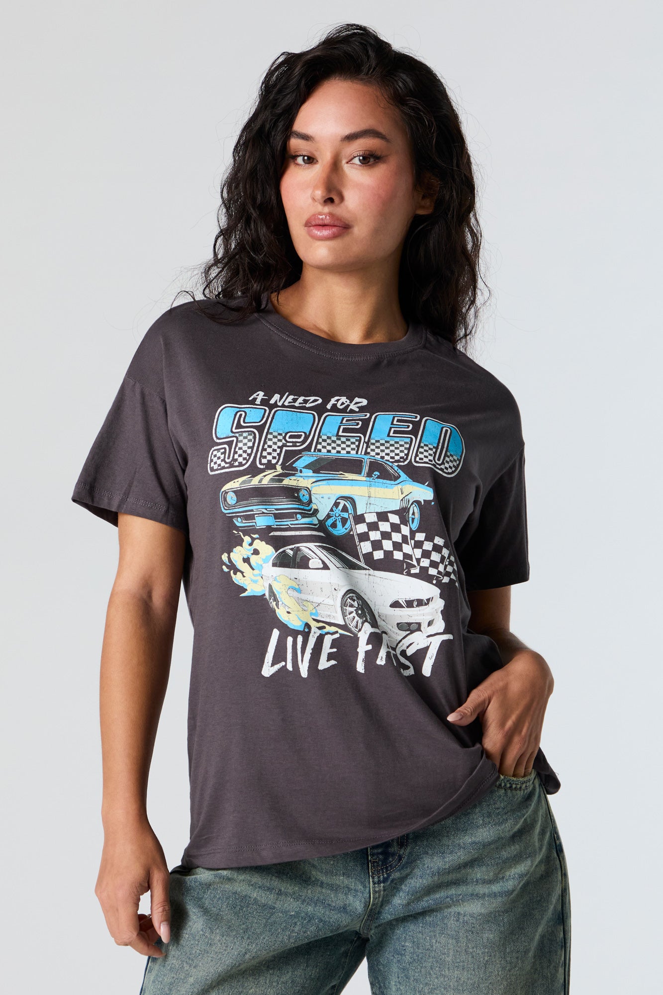 Need for Speed Graphic Boyfriend T-Shirt