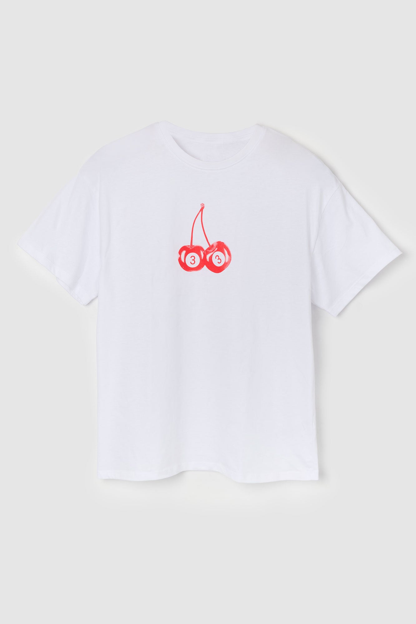 Cherry Graphic Boyfriend T-Shirt