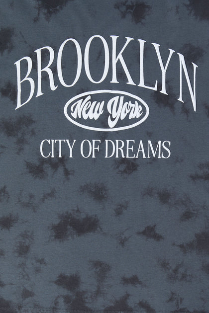 Brooklyn Graphic Tie-Dye T-Shirt