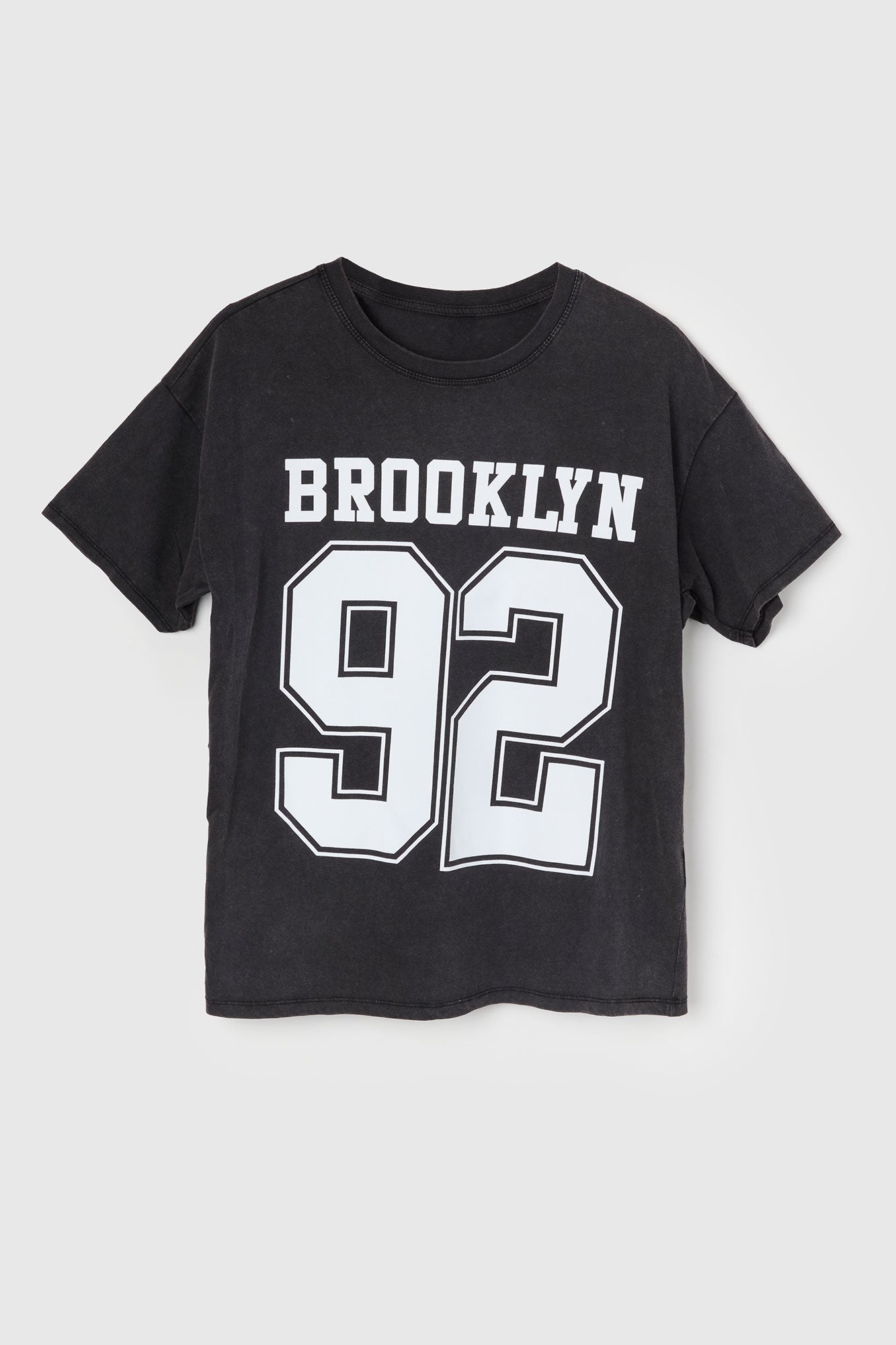 T-shirt de coupe garçonne à imprimé Brooklyn 92