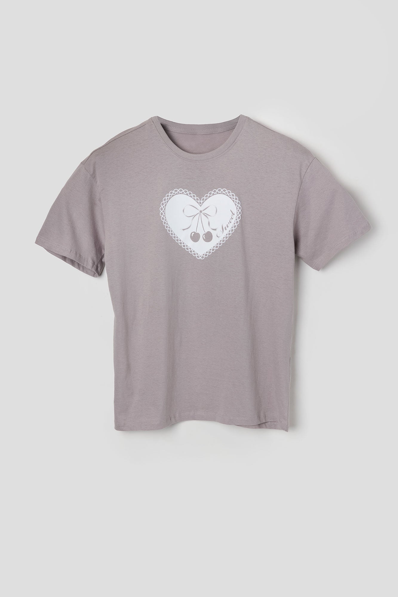 Sweet Cherries Graphic Boyfriend T-Shirt