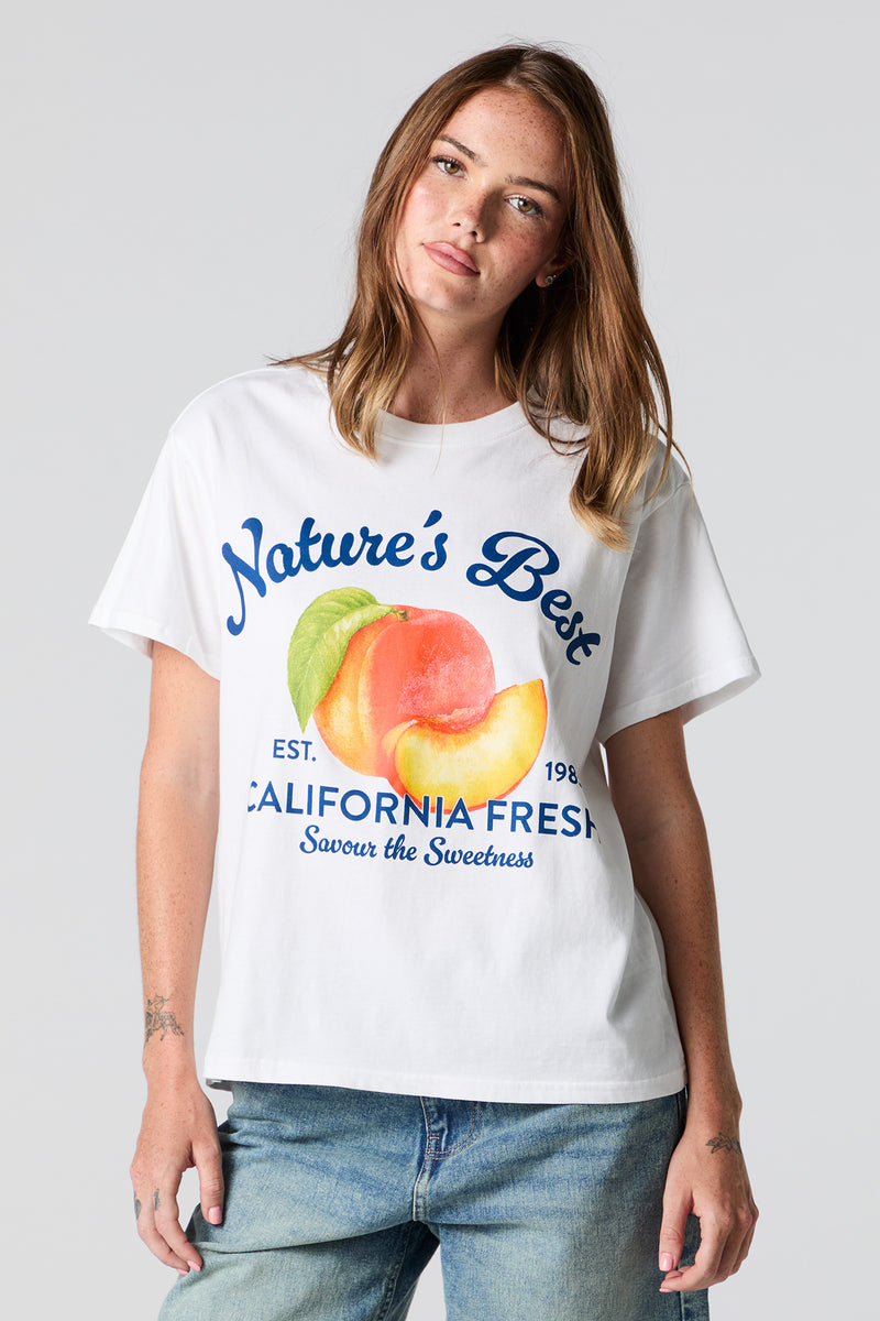 Nature's Best Graphic Boyfriend T-Shirt