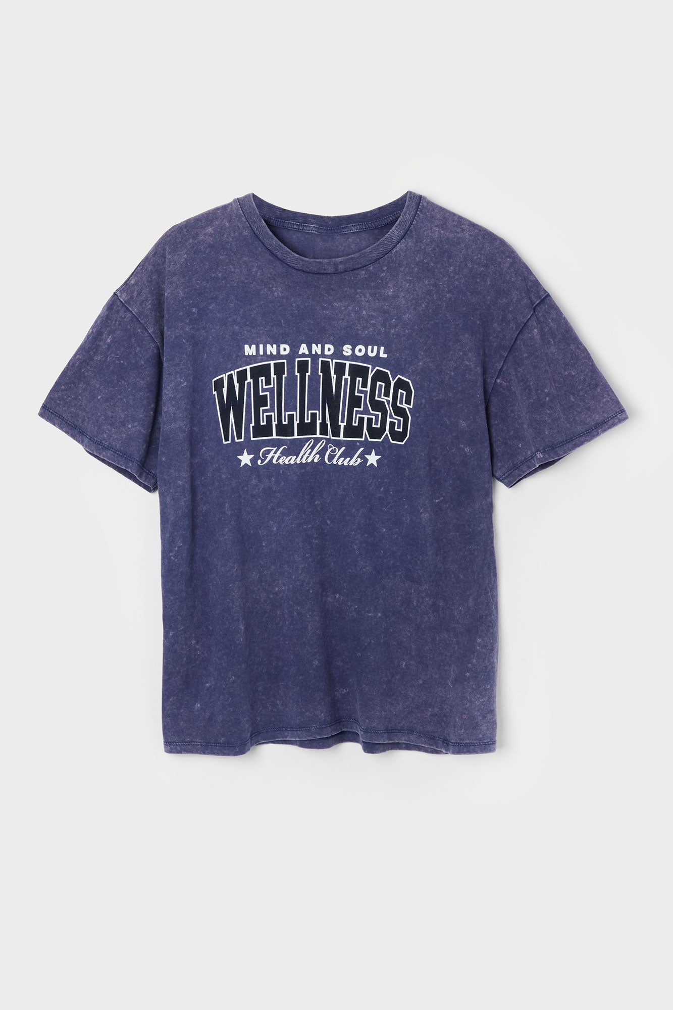 Wellness Club Graphic Washed Boyfriend T-Shirt