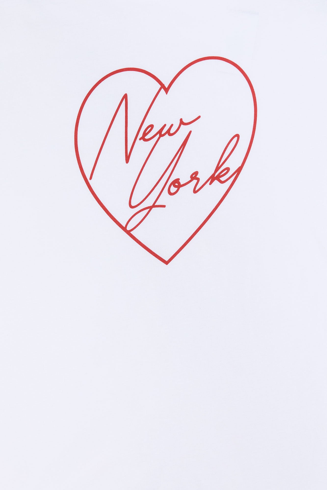 New York Heart Graphic Boyfriend T-Shirt