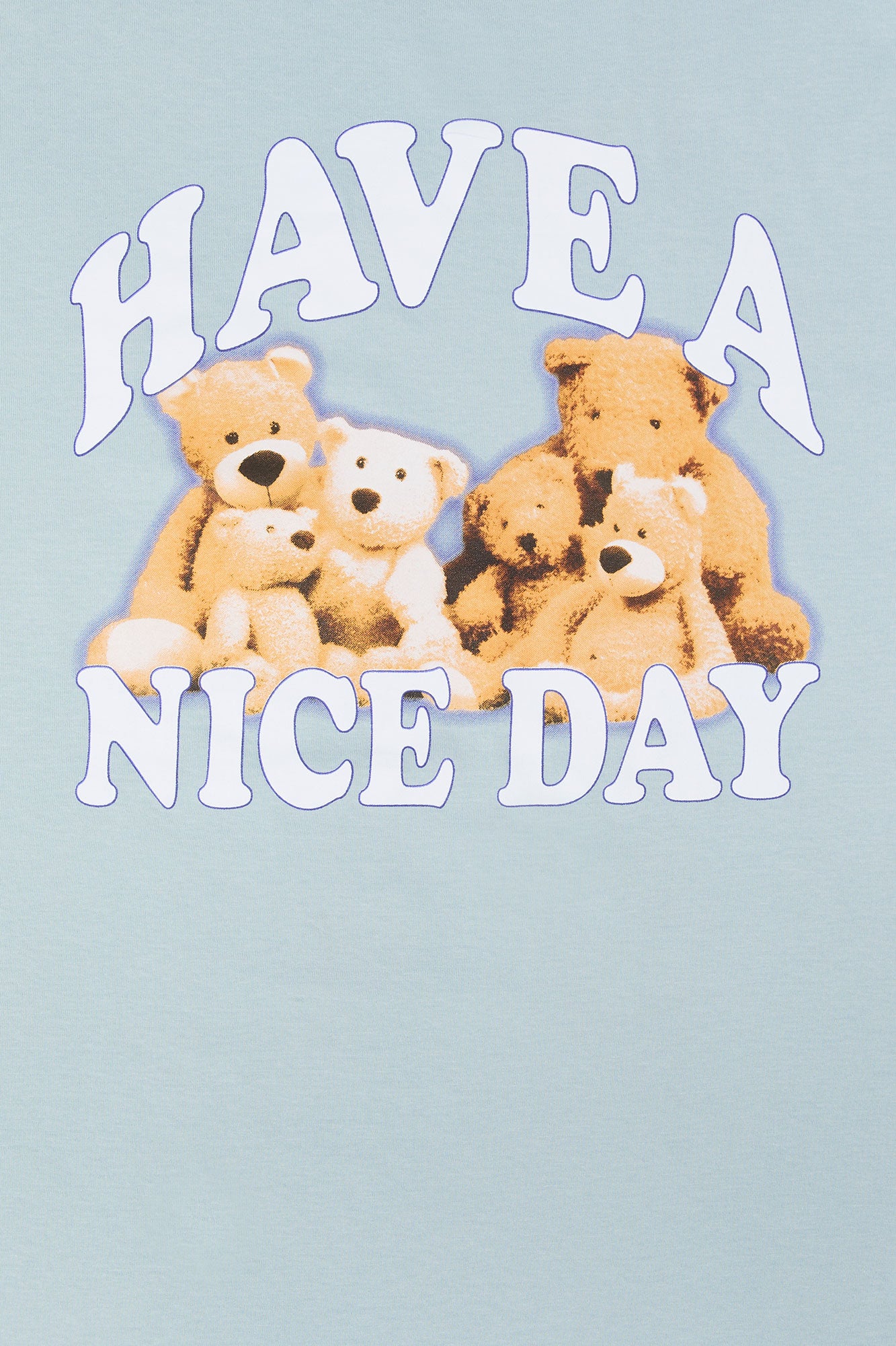 Have a Nice Day Graphic Boyfriend T-Shirt