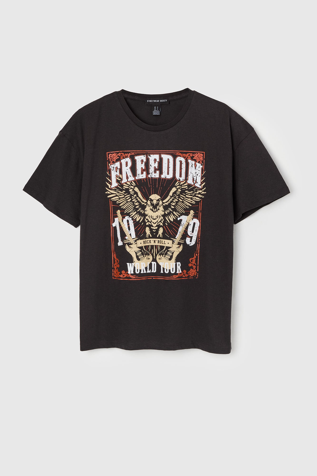 Freedom World Tour Graphic Boyfriend T-Shirt