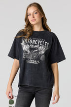 Washed Graphic Boyfriend T-Shirt