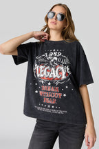 Washed Graphic Boyfriend T-Shirt