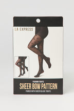 Collants diaphanes avec motif (Lot de 2)
